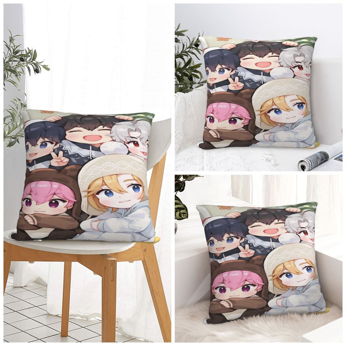 Home Decor Pt - Kpop PLAVE Caligo Pt كيس وسادة