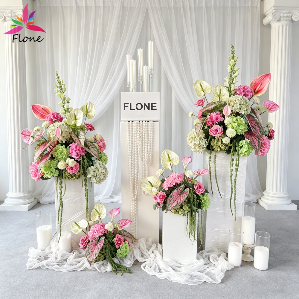 Home Decor Event - ترتيب زهور صناعية لتزيين حفلات الزفاف