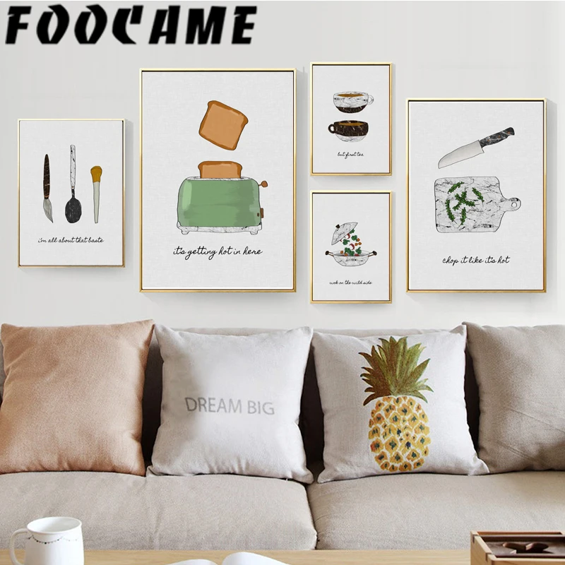 Home Decor Pt - ملصق مطبخ على شكل كعكة، لوحة