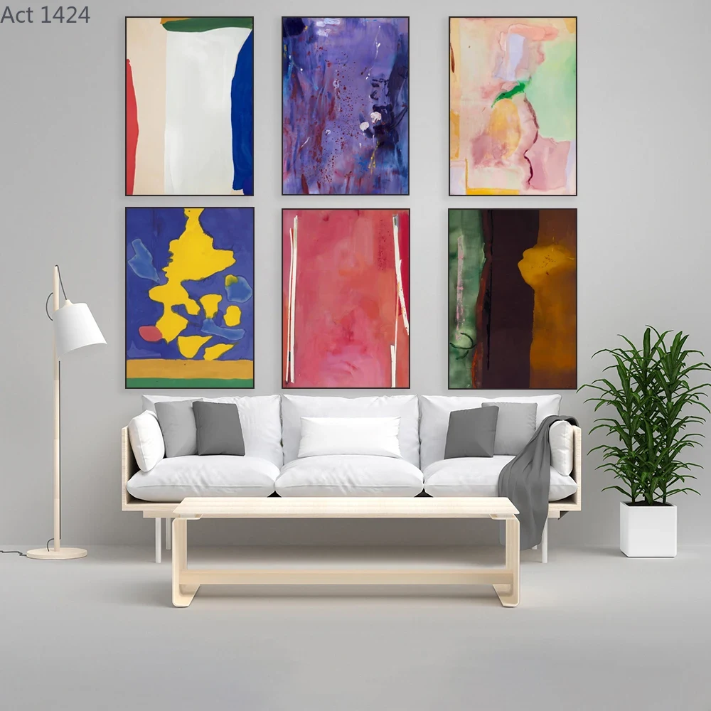 Home Decor Essentials - هيلين فرانكنثالر، رسامة أمريكية متخصصة في