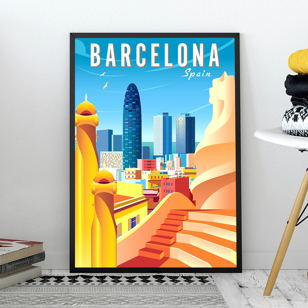 Home Decor Location - لوحة فنية عالمية شهيرة بتصميم مناطق