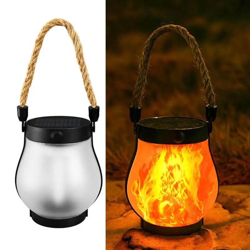 مصباح شمسي بتأثير اللهب قابل ل - مراجعة Rope Light Decoration وسعره