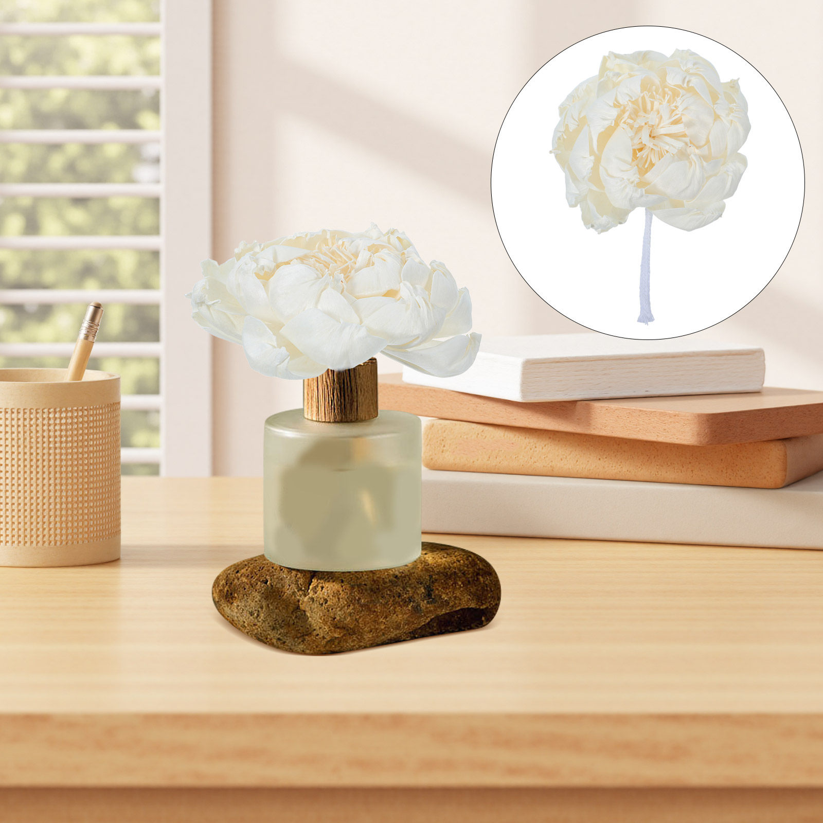 موزع عطر برائحة زهرة الفاونيا  - مراجعة Home Decor Essentials وسعره