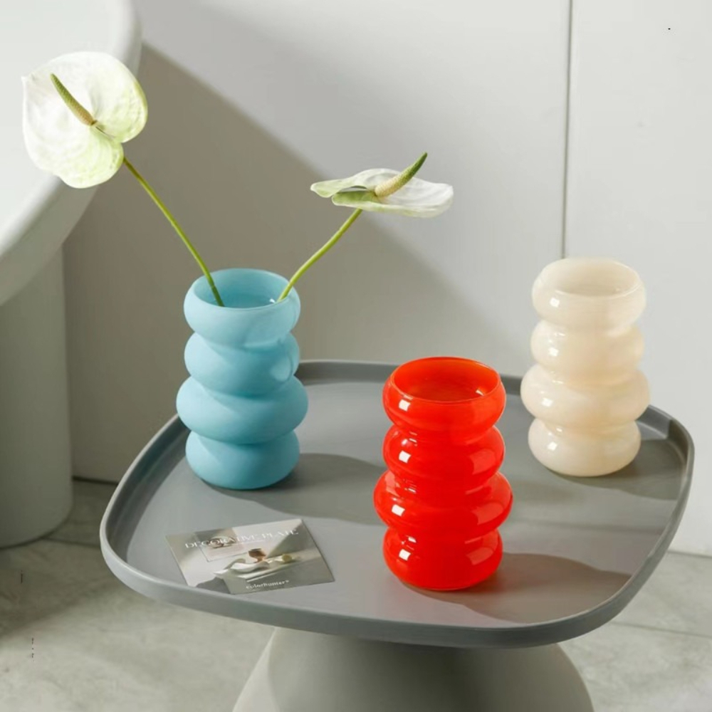 الحد الأدنى الزجاج زهرية ضوء ت - مراجعة Glass Vase Nordic وسعره