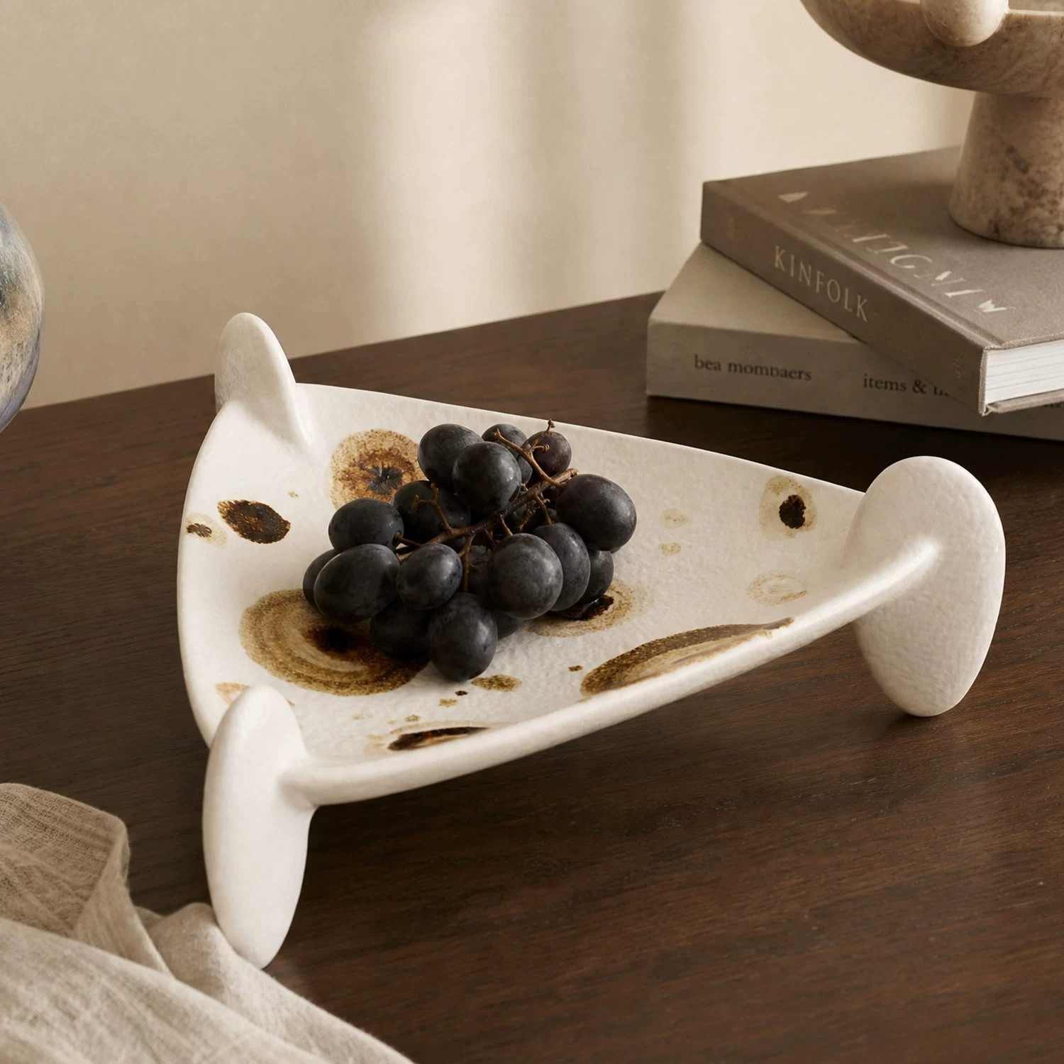 وعاء فاكهة سيراميك إسكندنافي إ - مراجعة Home Decor Exhibition وسعره