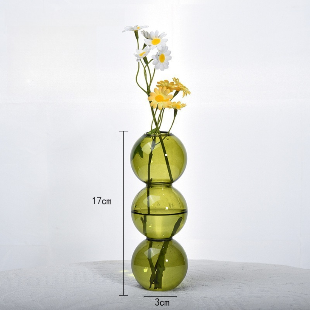 أسلوب بسيط مزهرية زجاجية ملونة - مراجعة Glass Vase Nordic وسعره