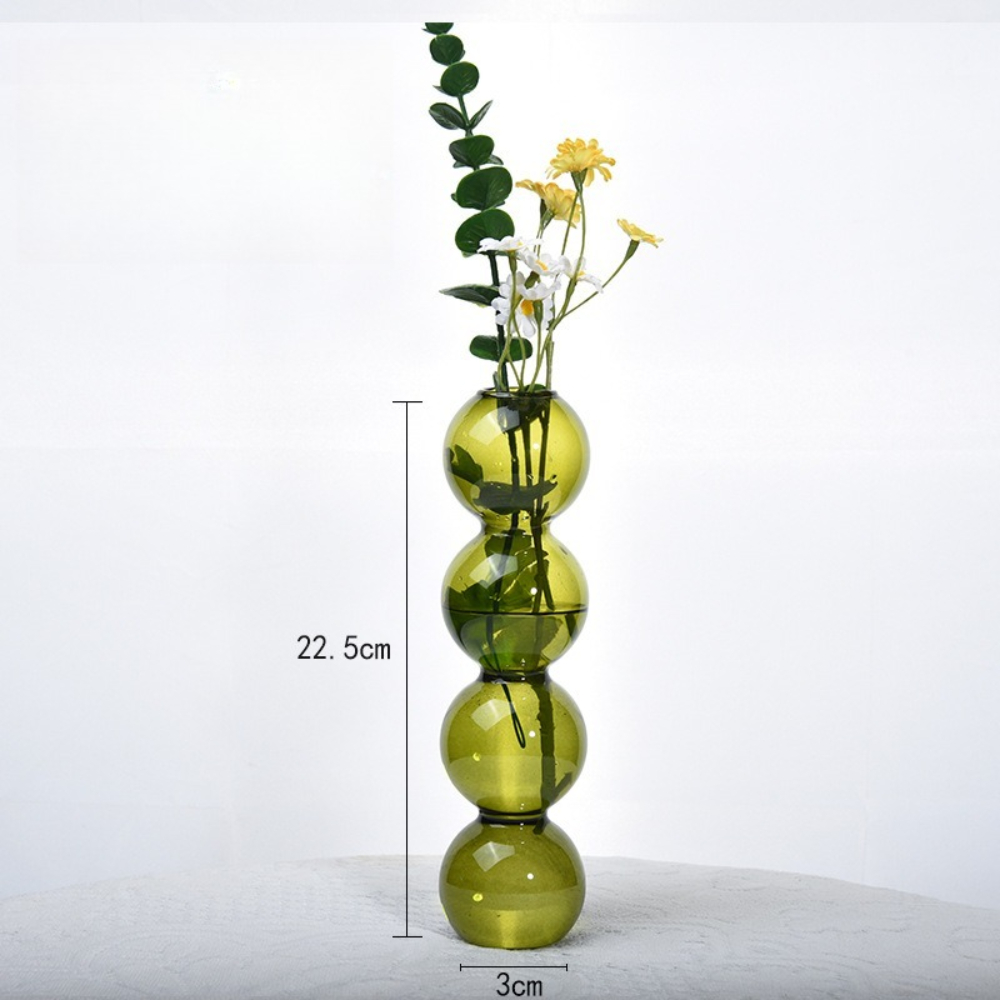 أسلوب بسيط مزهرية زجاجية ملونة - مراجعة Glass Vase Nordic وسعره