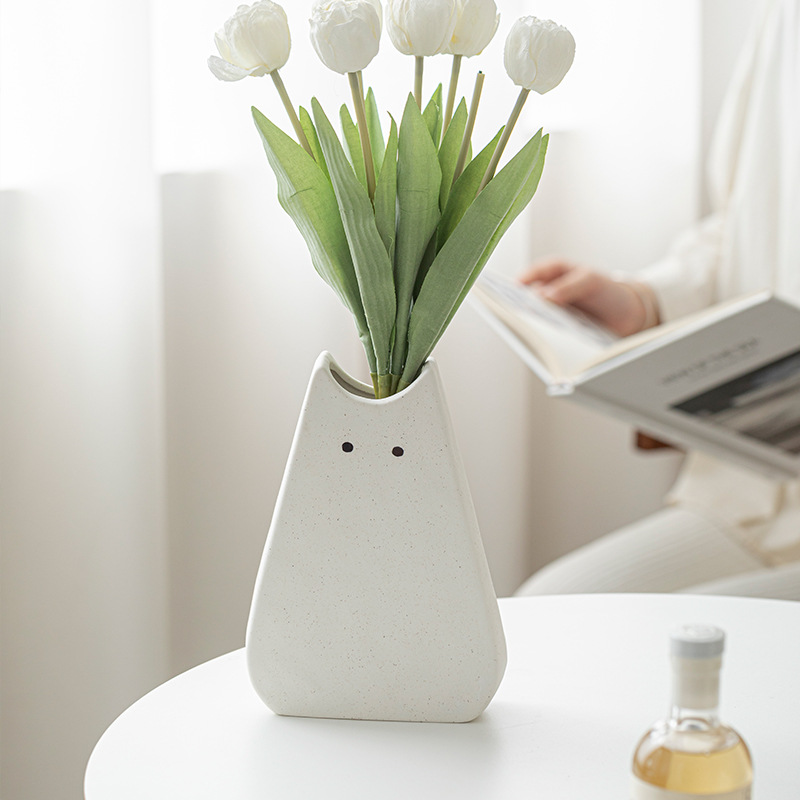 مزهرية سيراميك على شكل قطة لطي - مراجعة Glass Vase Nordic وسعره