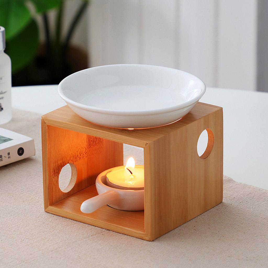 موقد زيوت عطرية وشمع مع حامل ش - مراجعة Home Decor Essentials وسعره