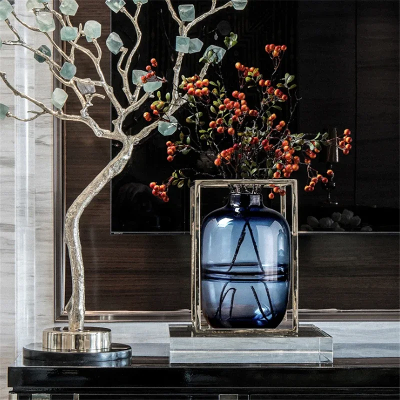 فازة زجاجية شفافة لترتيب الزهو - مراجعة Glass Vase Nordic وسعره