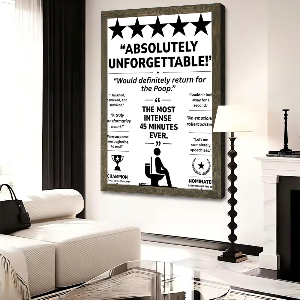 ملصق قماشي مطبوع بتصميم مراجعة - مراجعة Review Home Decor وسعره
