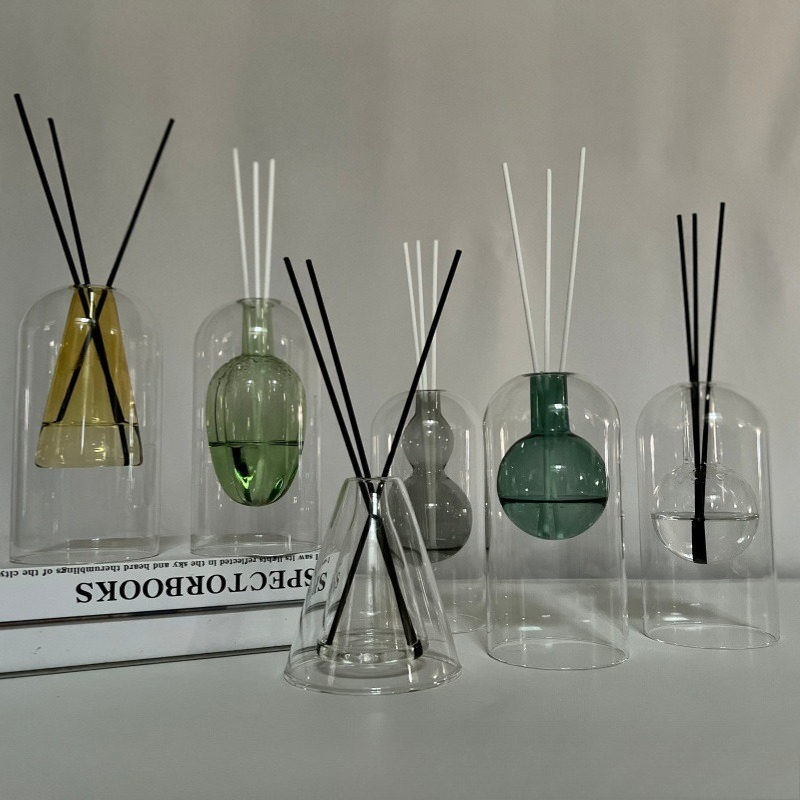 زجاجة ناشر عطر زجاجية مزدوجة ا - مراجعة Glass Vase Nordic وسعره