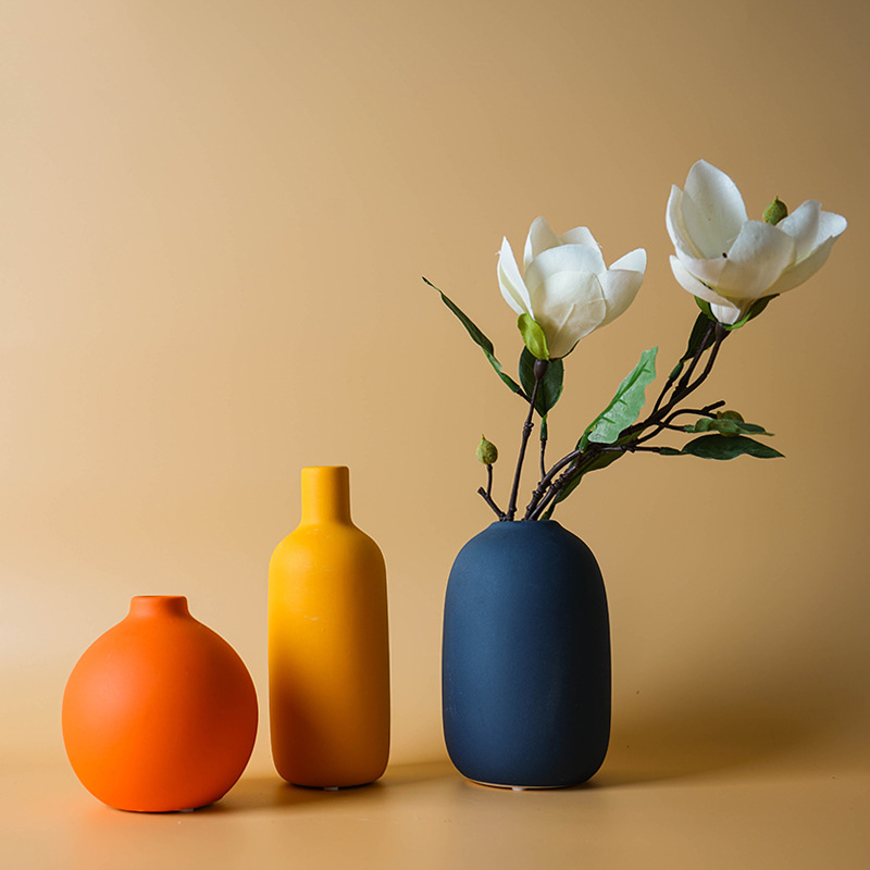 إناء سيراميك بلون صلب شمالي ،  - مراجعة Glass Vase Nordic وسعره