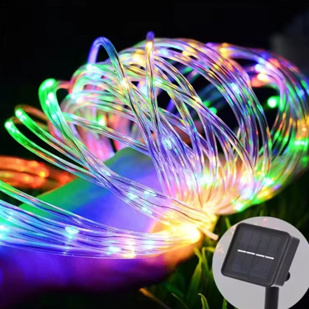 أضواء حبلية LED تعمل بالطاقة ا - مراجعة Rope Light Decoration وسعره