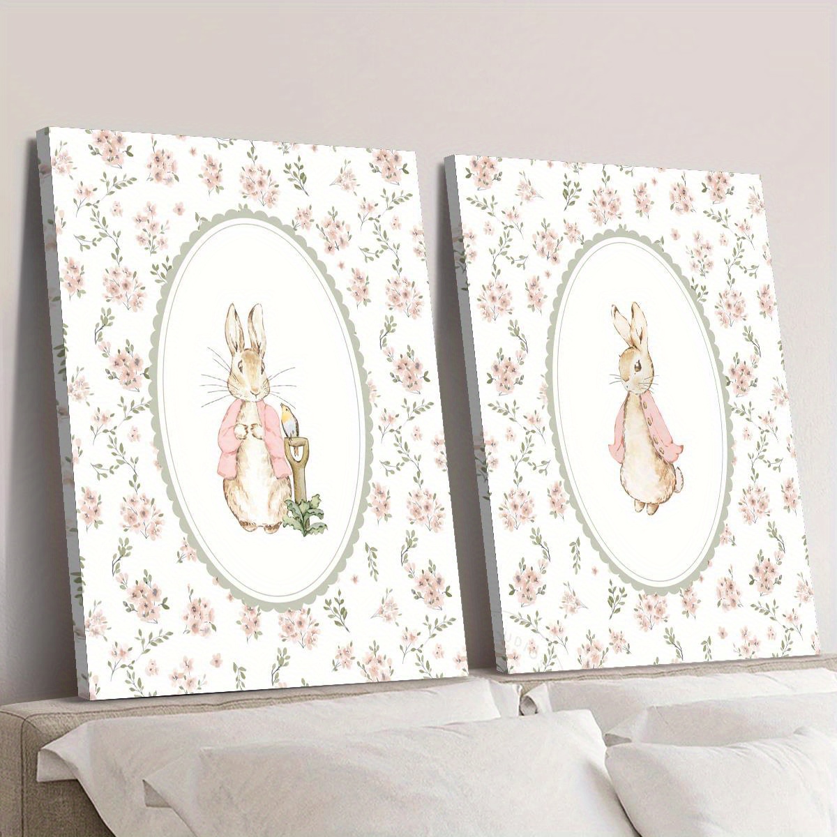 قطعتان من لوحات قماشية بتصميم  - مراجعة Home Decor Trends وسعره