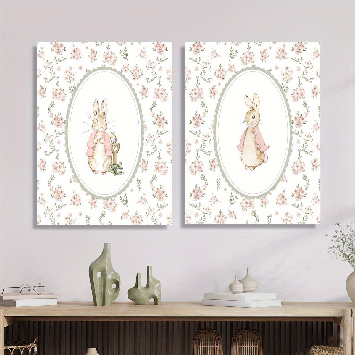 قطعتان من لوحات قماشية بتصميم  - مراجعة Home Decor Trends وسعره