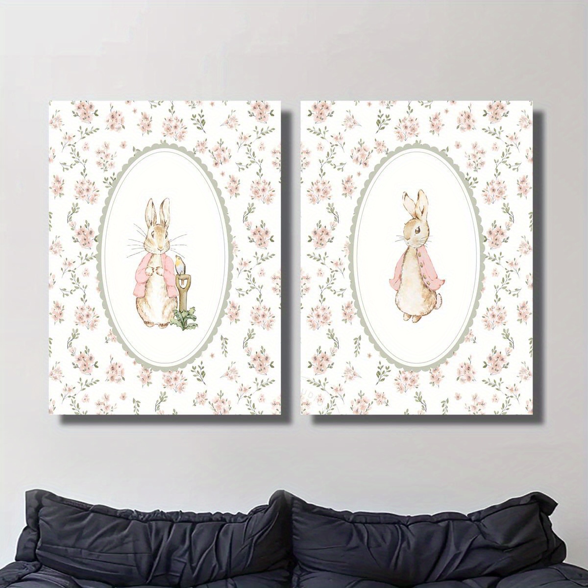 قطعتان من لوحات قماشية بتصميم  - مراجعة Home Decor Trends وسعره
