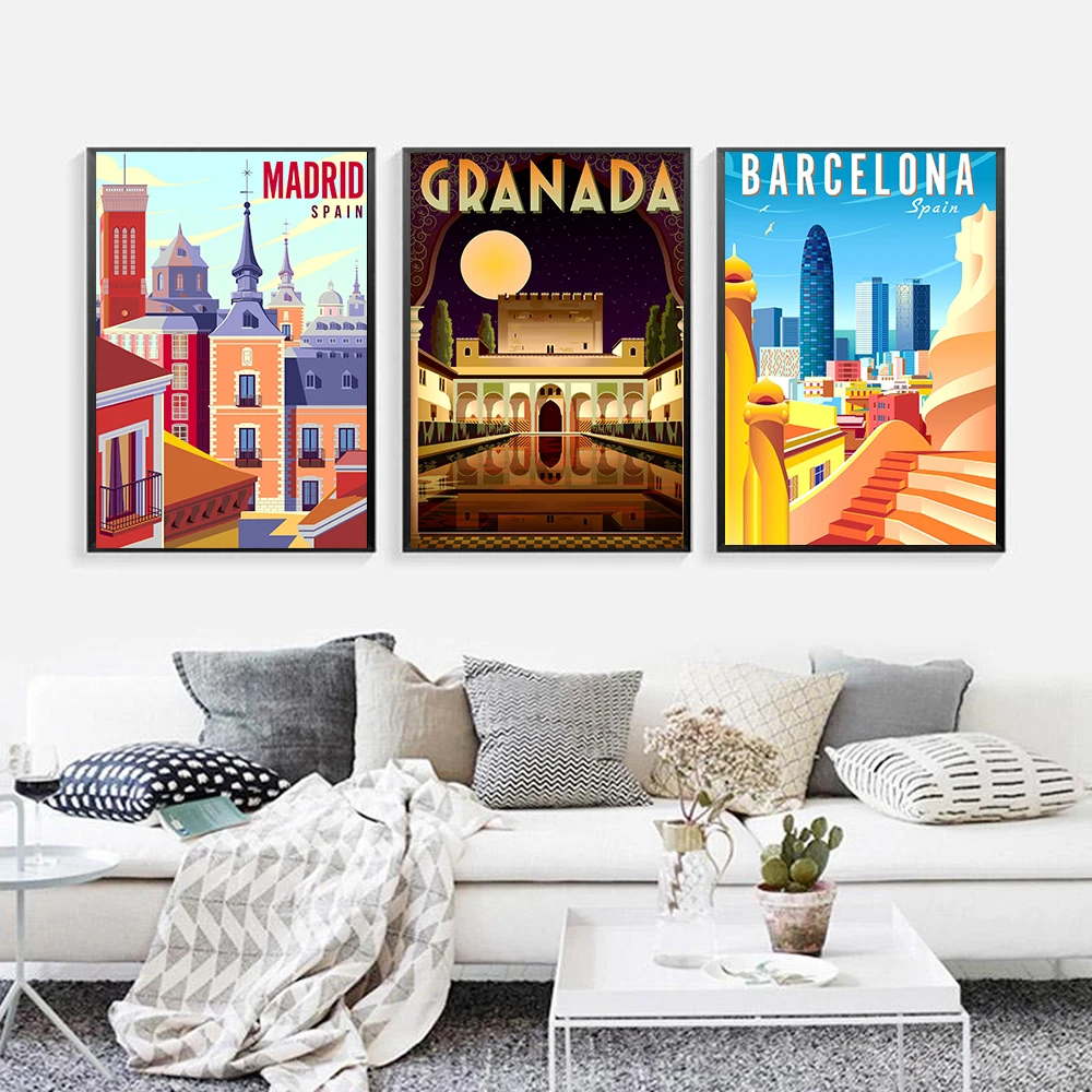 لوحة فنية عالمية شهيرة بتصميم  - مراجعة Home Decor Location وسعره