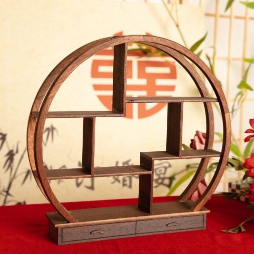 حامل عرض خشبي، رف إبريق الشاي  - مراجعة Home Decor Exhibition وسعره
