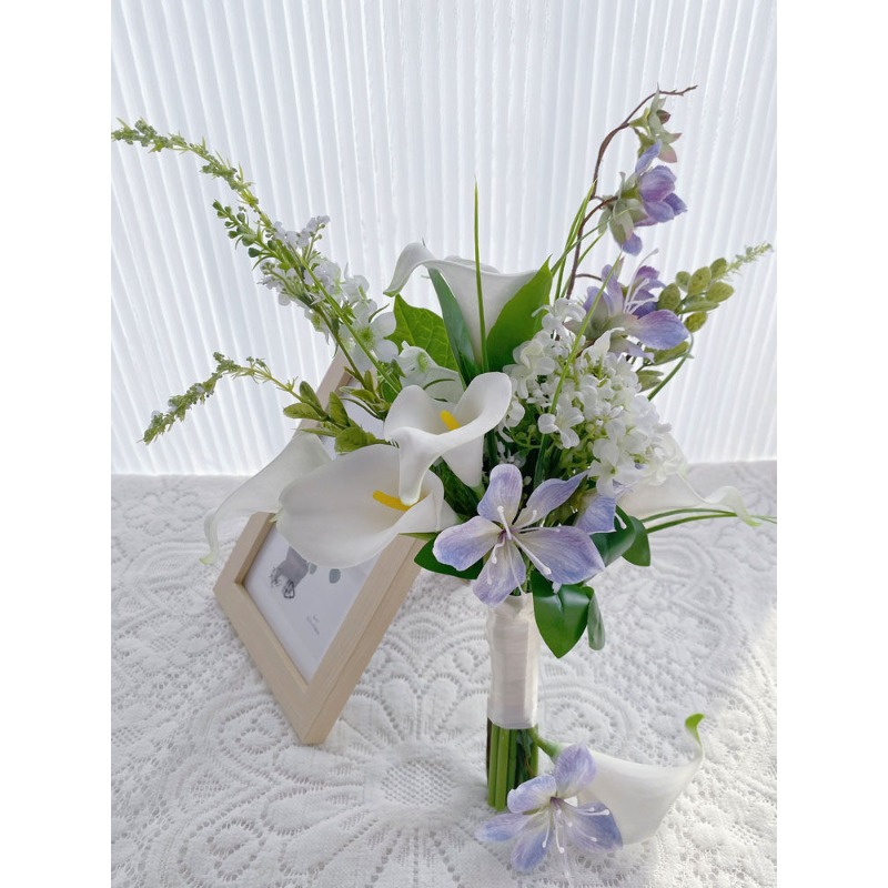 زهرة زنبق الكالا البيضاء الصنا - مراجعة Home Decor Location وسعره
