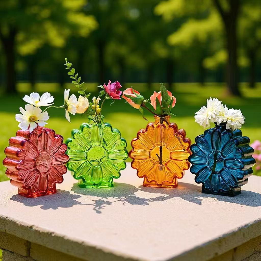 مزهرية زجاجية بسيطة بتصميم زجا - مراجعة Glass Vase Nordic وسعره