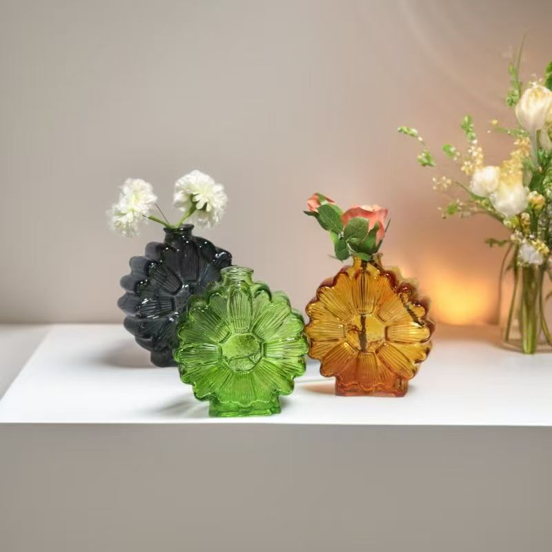 مزهرية زجاجية بسيطة بتصميم زجا - مراجعة Glass Vase Nordic وسعره